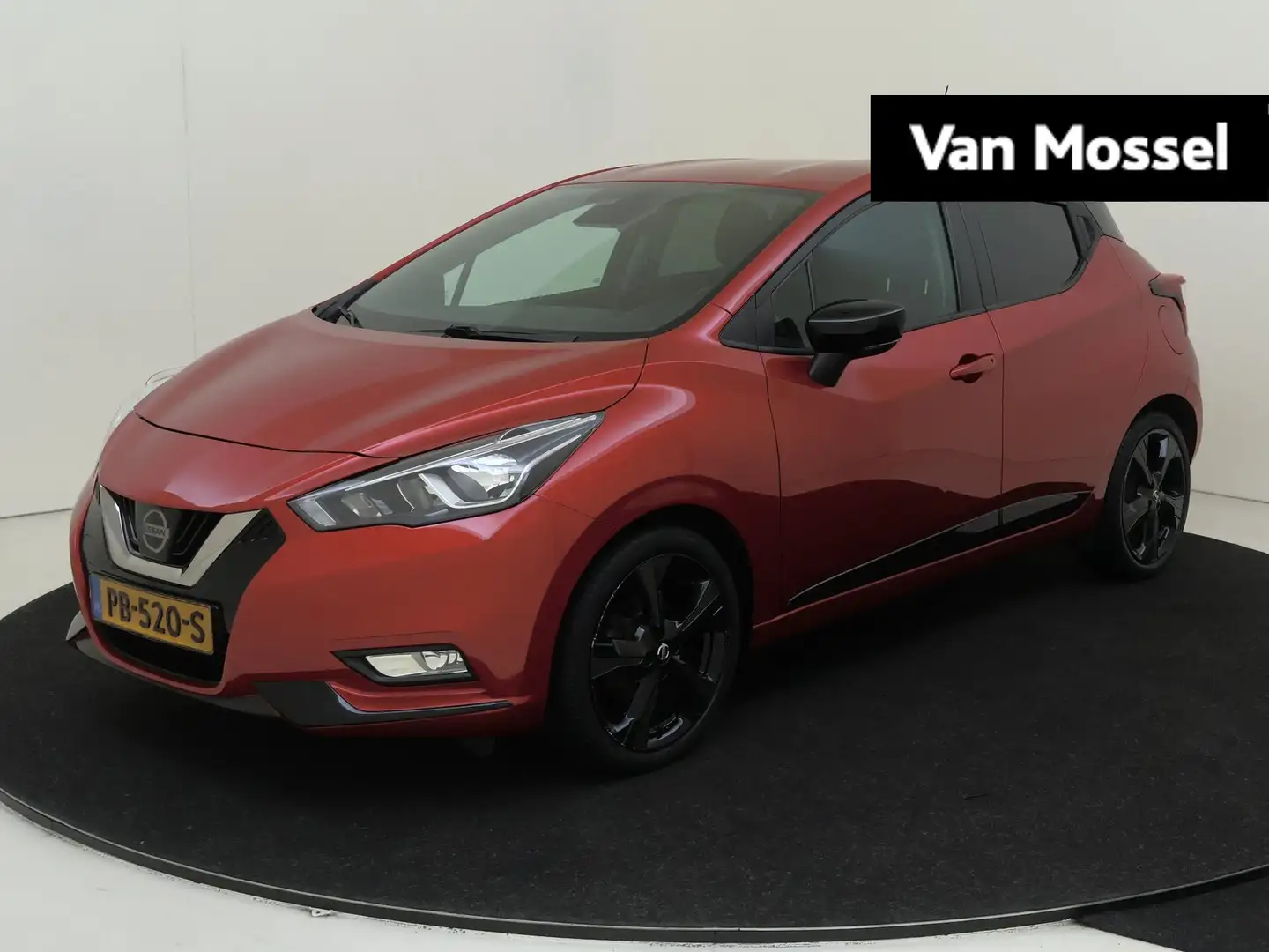 Nissan Micra 0.9 IG-T N-Connecta | LM velgen | Bluetooth | Clim Rosso - 1