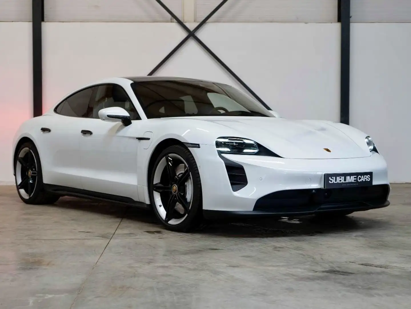 Porsche Taycan GTS 93 kWh BTW | Sport Design | 360 | BOSE | Wit - 1