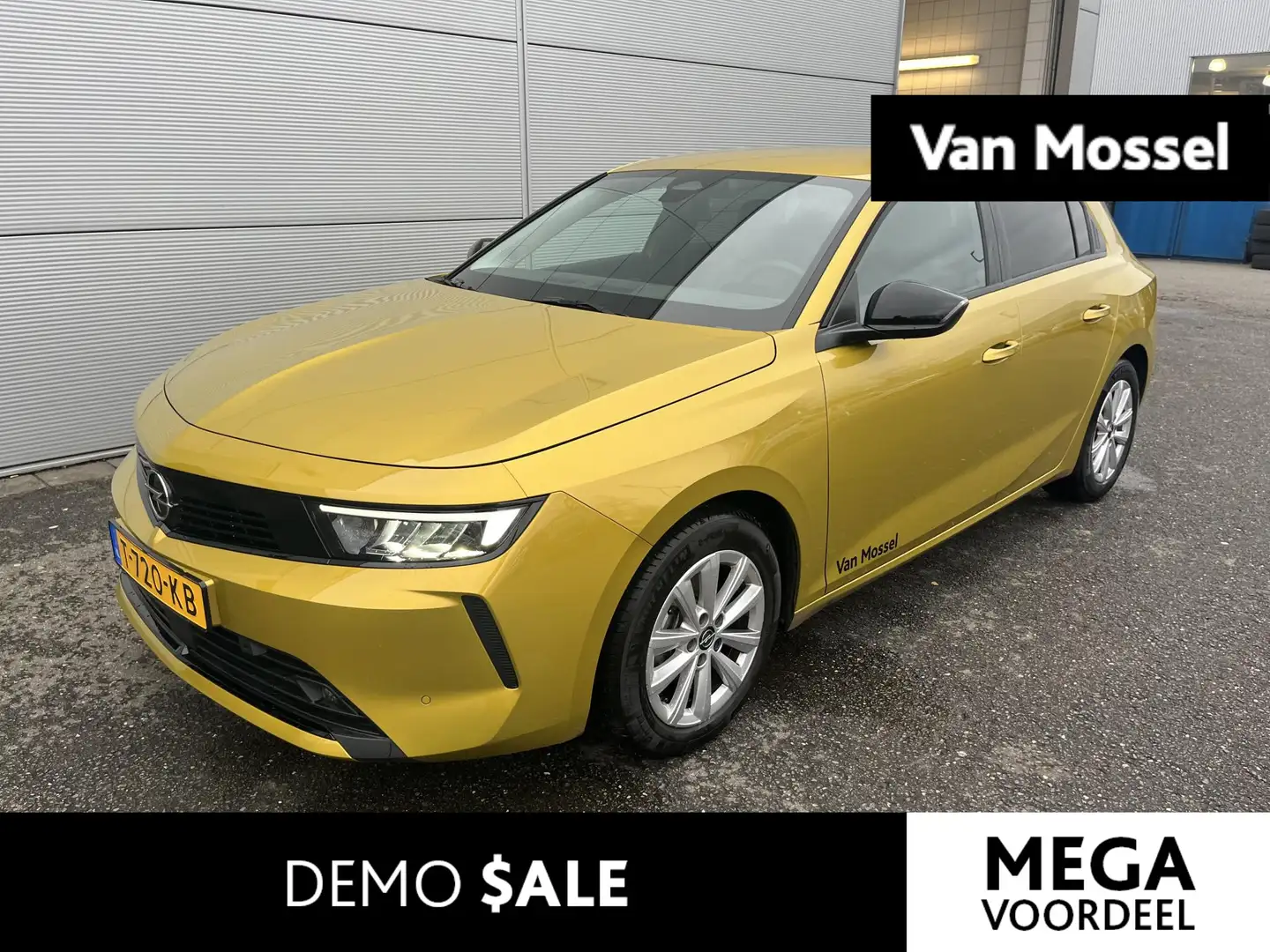 Opel Astra 1.2 Level 2 | DEMO SALE Yellow - 1