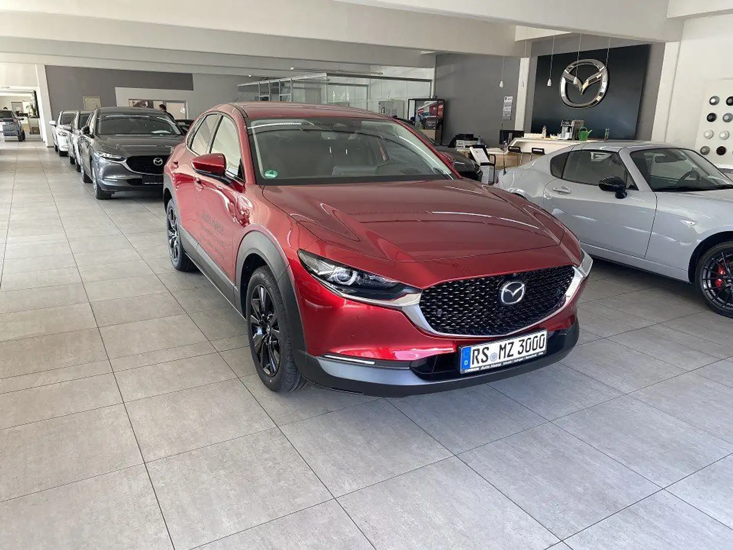 Mazda CX-30 2.0 186PS Exclusive-Line 360° Bose Navi SH Rood - 1