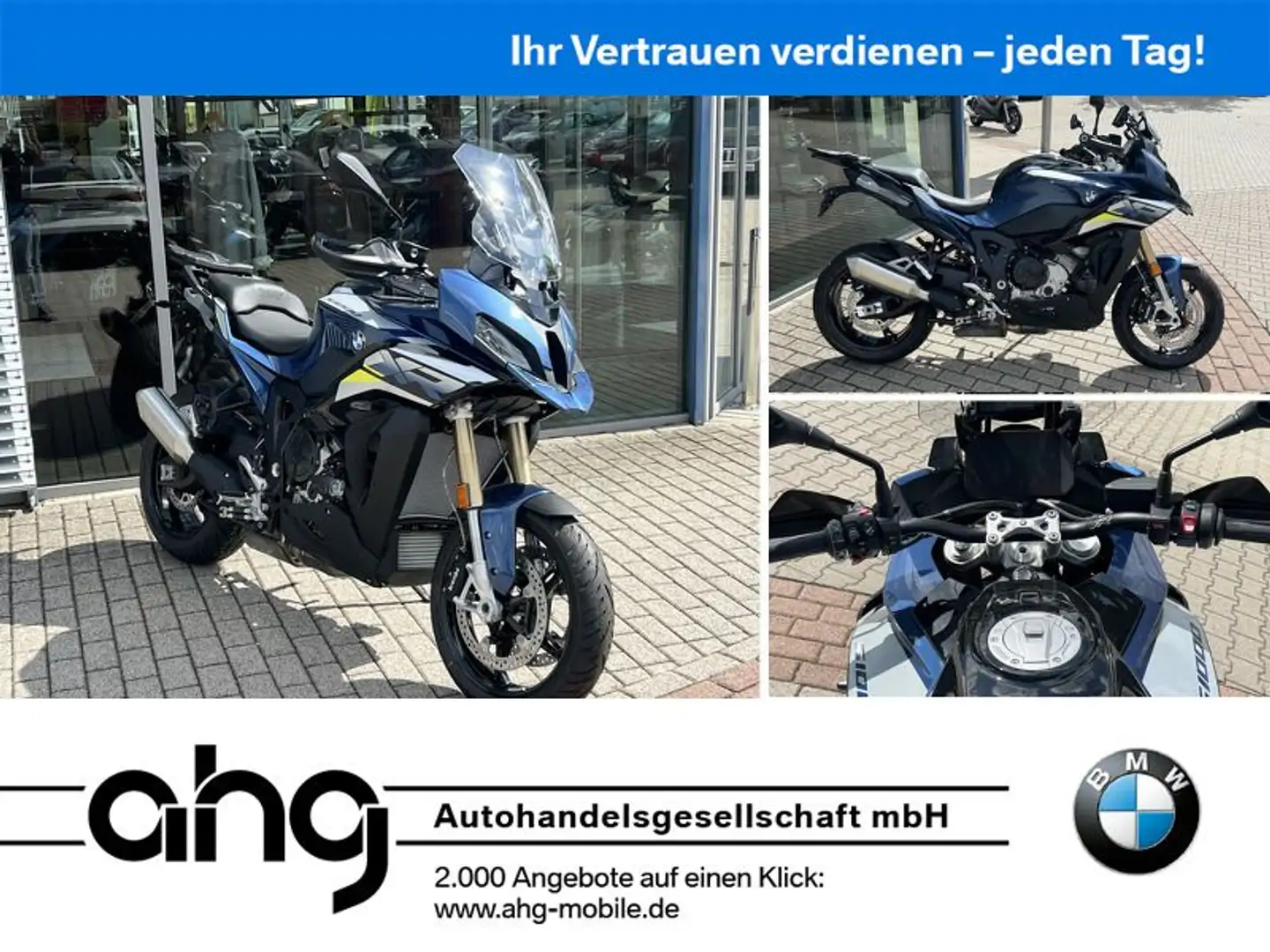 BMW S 1000 XR Beide Pakete, 3 Jahre Garantie Albastru - 1
