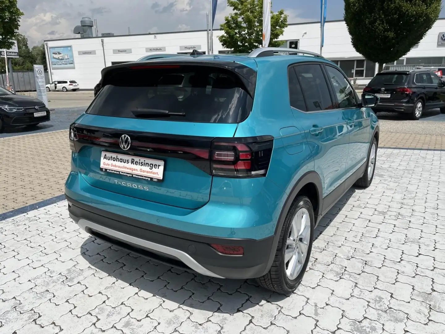 Volkswagen T-Cross 1.5 TSI Style DSG (LED,ACC,AppConnect) Klima Navi Grün - 2