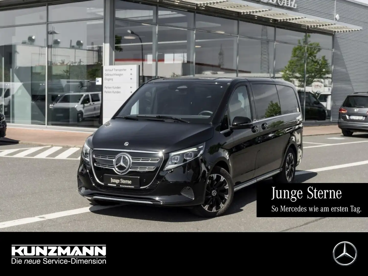 Mercedes-Benz EQV 300 AVANTGARDE Lang Distronic Airmatic 360° Schwarz - 1