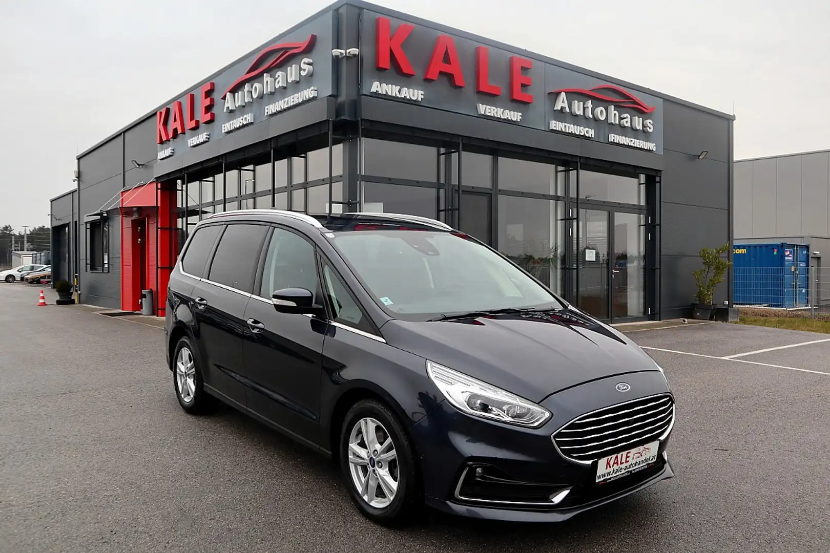 Ford Galaxy 2,0 EcoBlue SCR Titanium Aut.*7-Sitzer*1.Besitz... Blau - 1