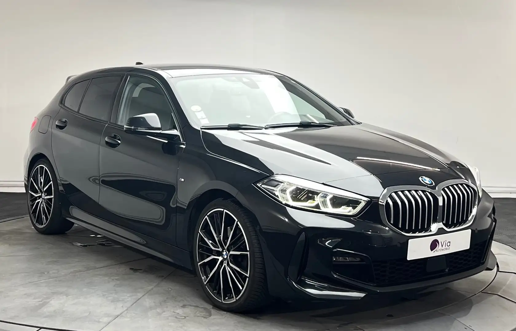 BMW 118 118d 150 ch Pack M - Caméra de Recul - Suivi Complet Noir - 2