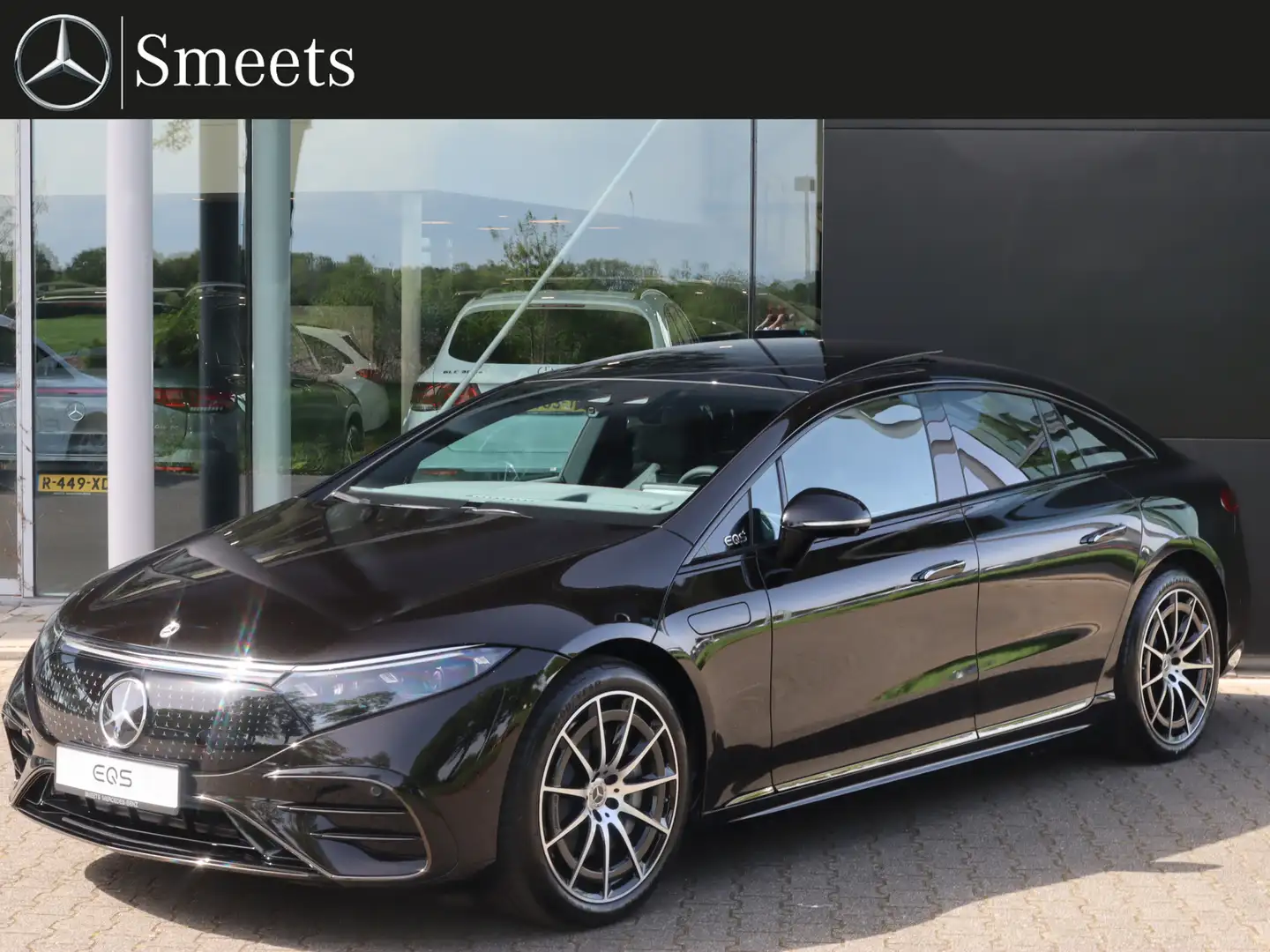 Mercedes-Benz EQS 450+ AMG Line 108 kWh | Panoramadak | 360° camera Zwart - 1