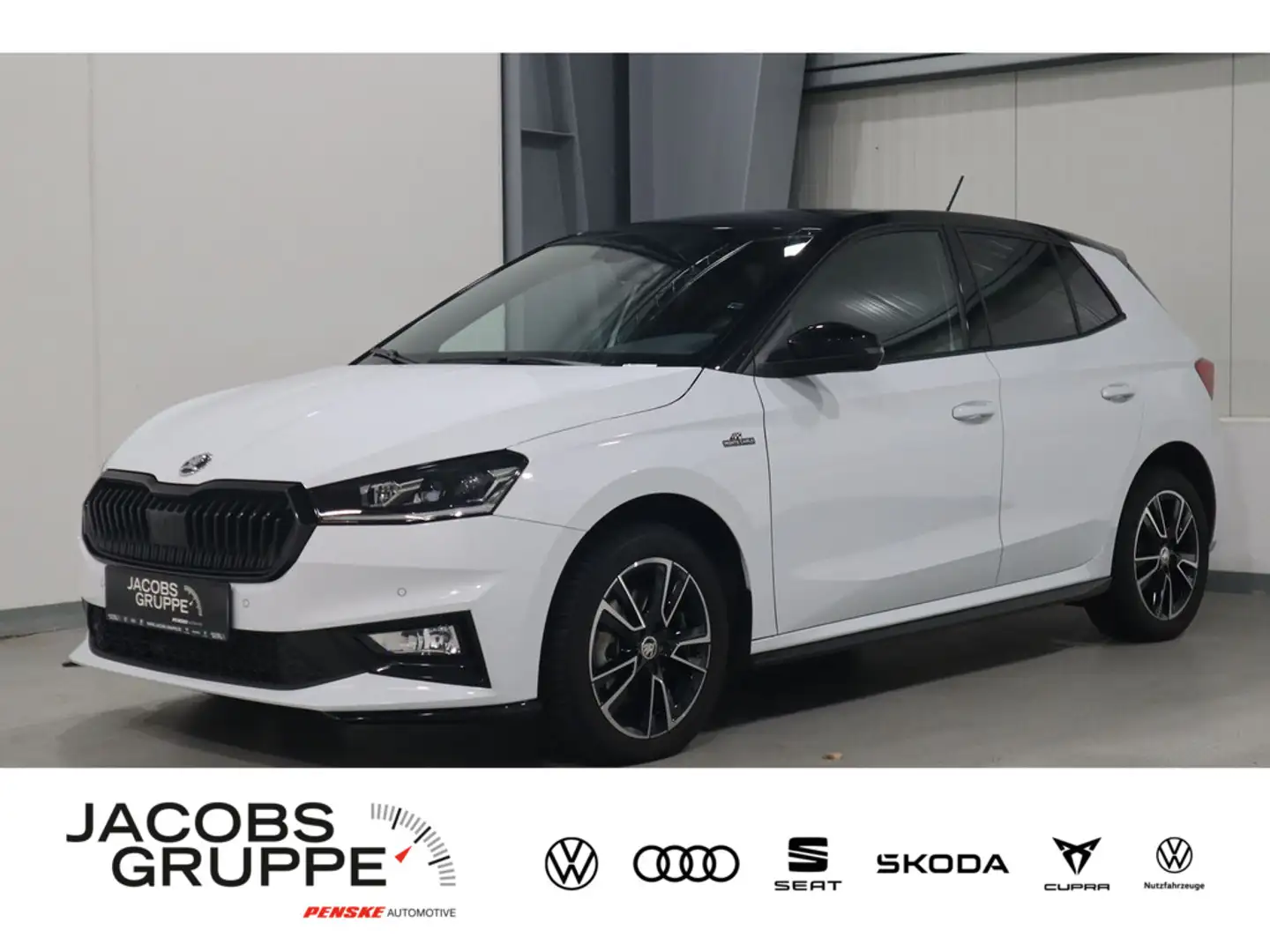 Skoda Fabia 1.0 TSI Monte Carlo Navi,ACC,SHZ,dig.Co Weiß - 1