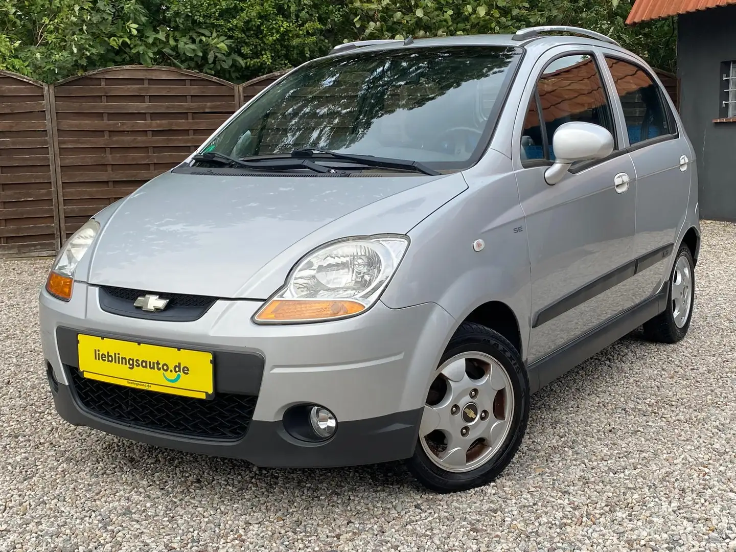 Chevrolet Matiz 0.8 Automatik TÜV 9/27 Radio ZV E-Fenster Silber - 1