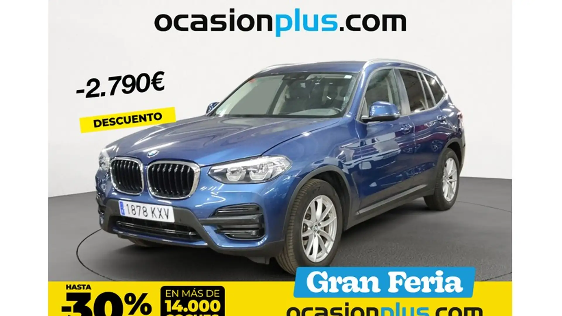 BMW X3 xDrive 20dA Azul - 1