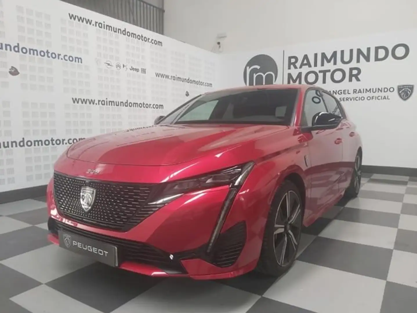 Peugeot 308 GT+HYBRIDO+ENCHUFABLE+180+1.6+5P Rojo - 1