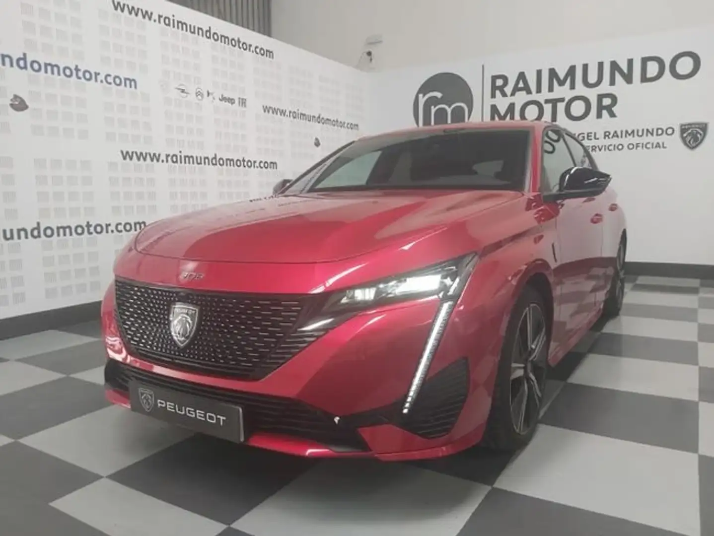 Peugeot 308 GT+HYBRIDO+ENCHUFABLE+180+1.6+5P Rojo - 2
