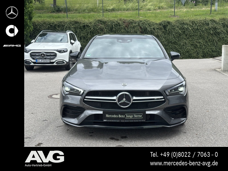 Mercedes-Benz CLA 35 AMG CLA 35 4M Coupé Pano Burmester Night 19" MBEAM — photo 2