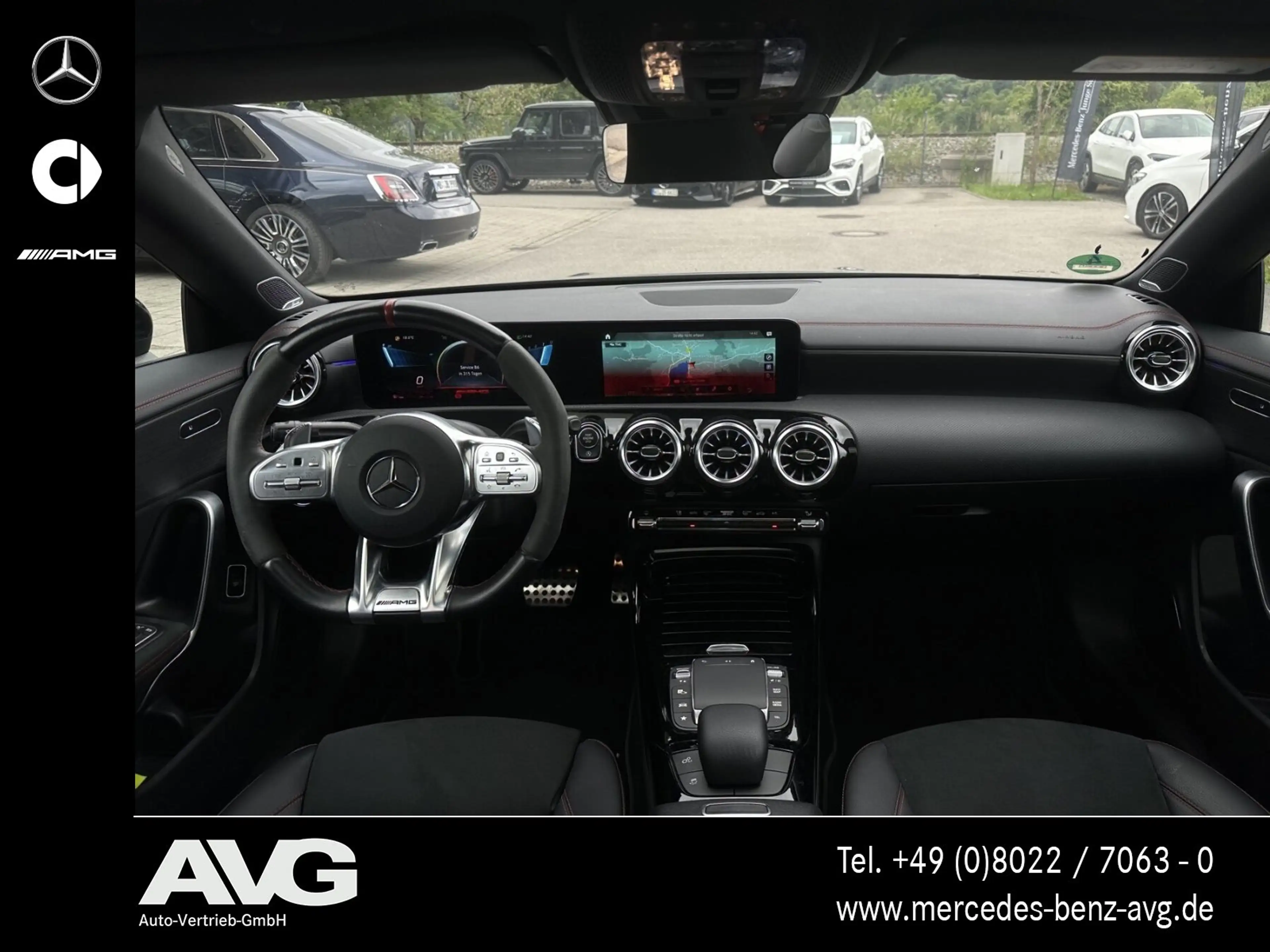 Mercedes-Benz CLA 35 AMG CLA 35 4M Coupé Pano Burmester Night 19" MBEAM — photo 9