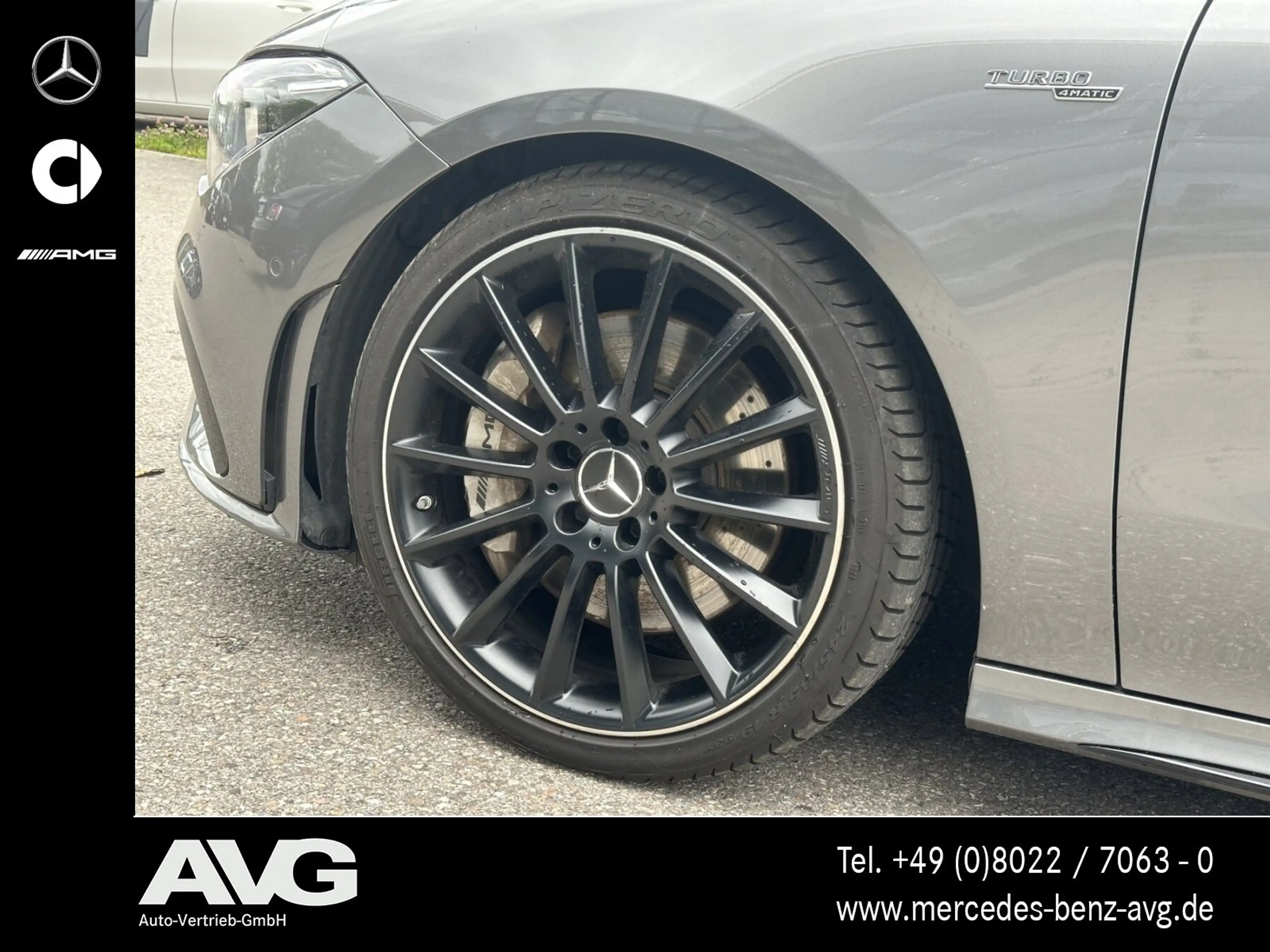 Mercedes-Benz CLA 35 AMG CLA 35 4M Coupé Pano Burmester Night 19" MBEAM — photo 14