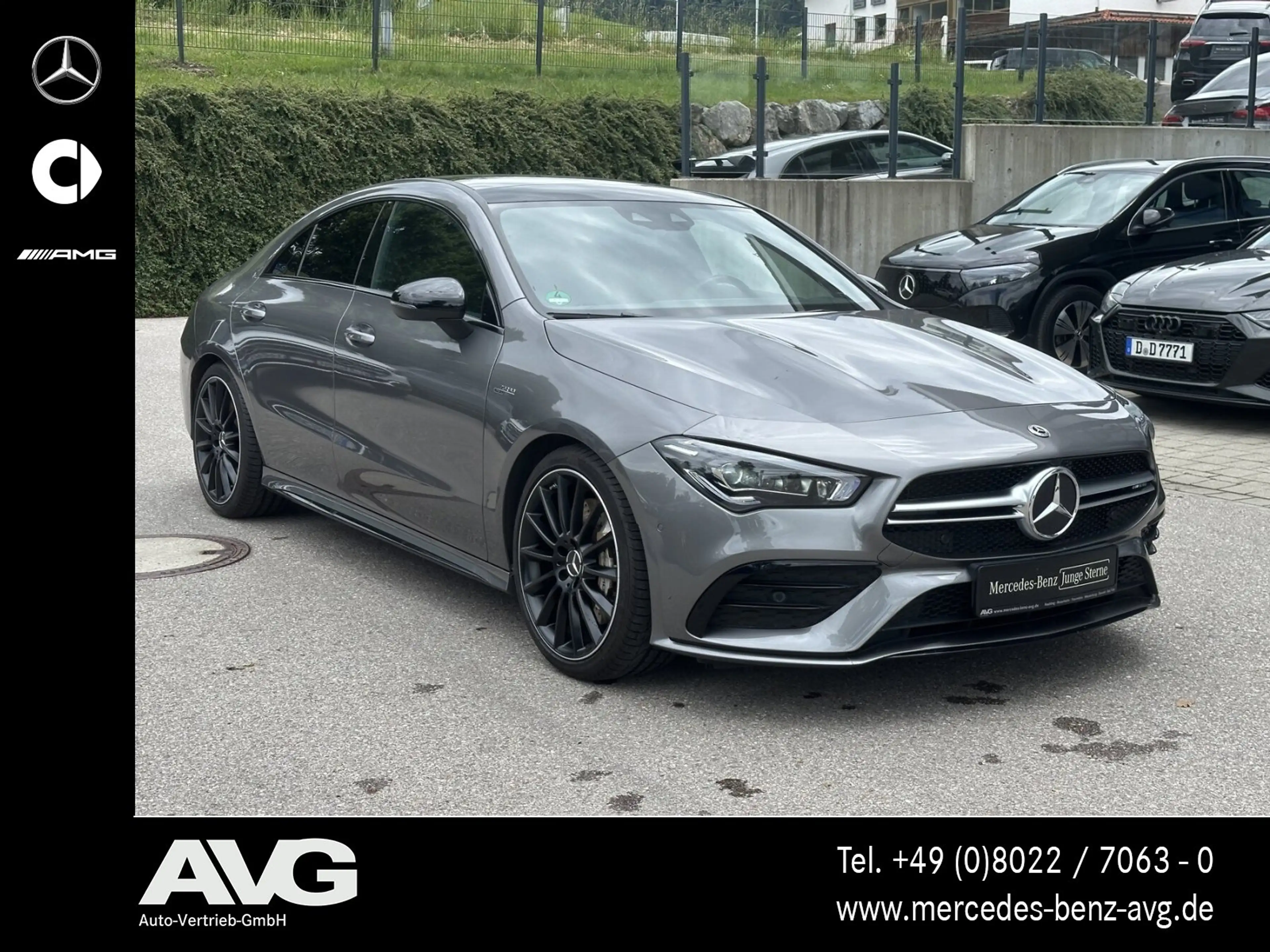 Mercedes-Benz CLA 35 AMG CLA 35 4M Coupé Pano Burmester Night 19" MBEAM — photo 3