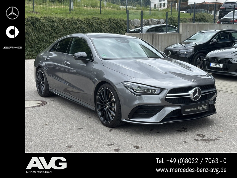 Mercedes-Benz CLA 35 AMG CLA 35 4M Coupé Pano Burmester Night 19" MBEAM — photo 3