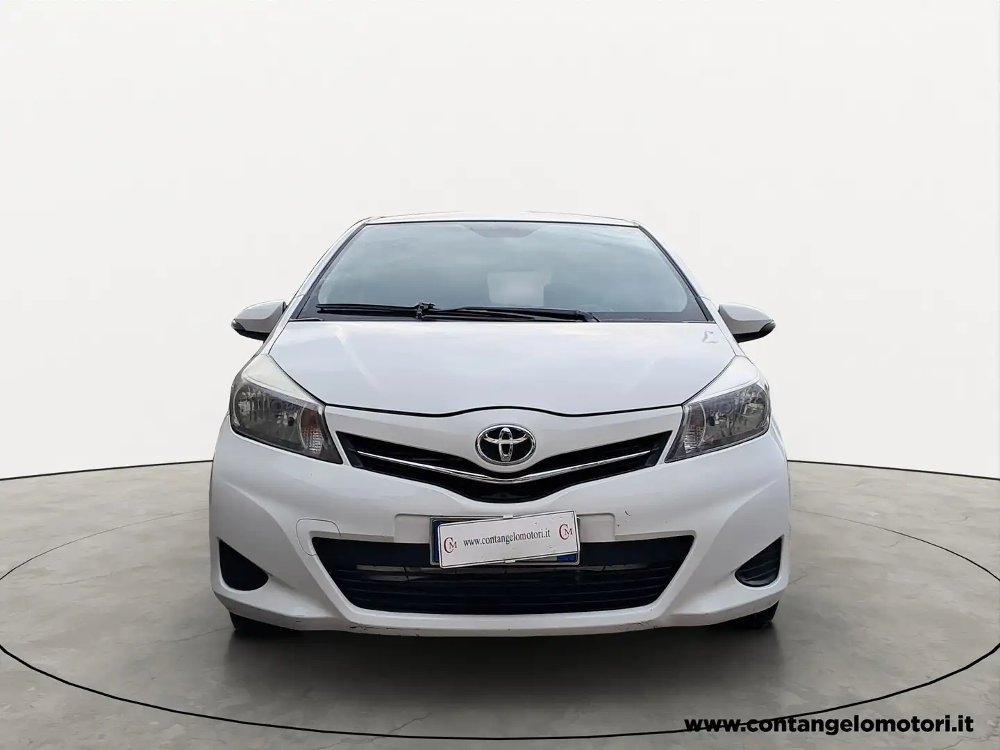 Toyota Yaris Yaris III 2011 5p 1.4 d-4d Lounge Bianco - 1