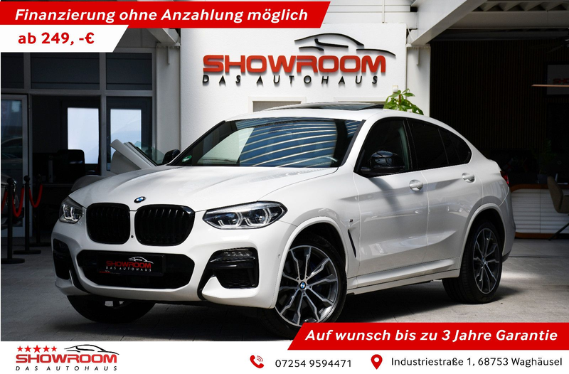 BMW X4 M40d ACC LED HUD 360° Pano Memory Ahk Voll!