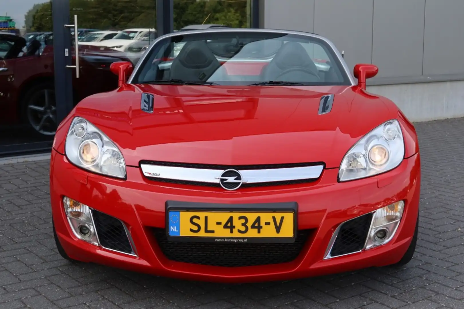 Opel GT 2.0 Turbo ECOTEC 264pk Airco zwart Leder, Cruise Rood - 2