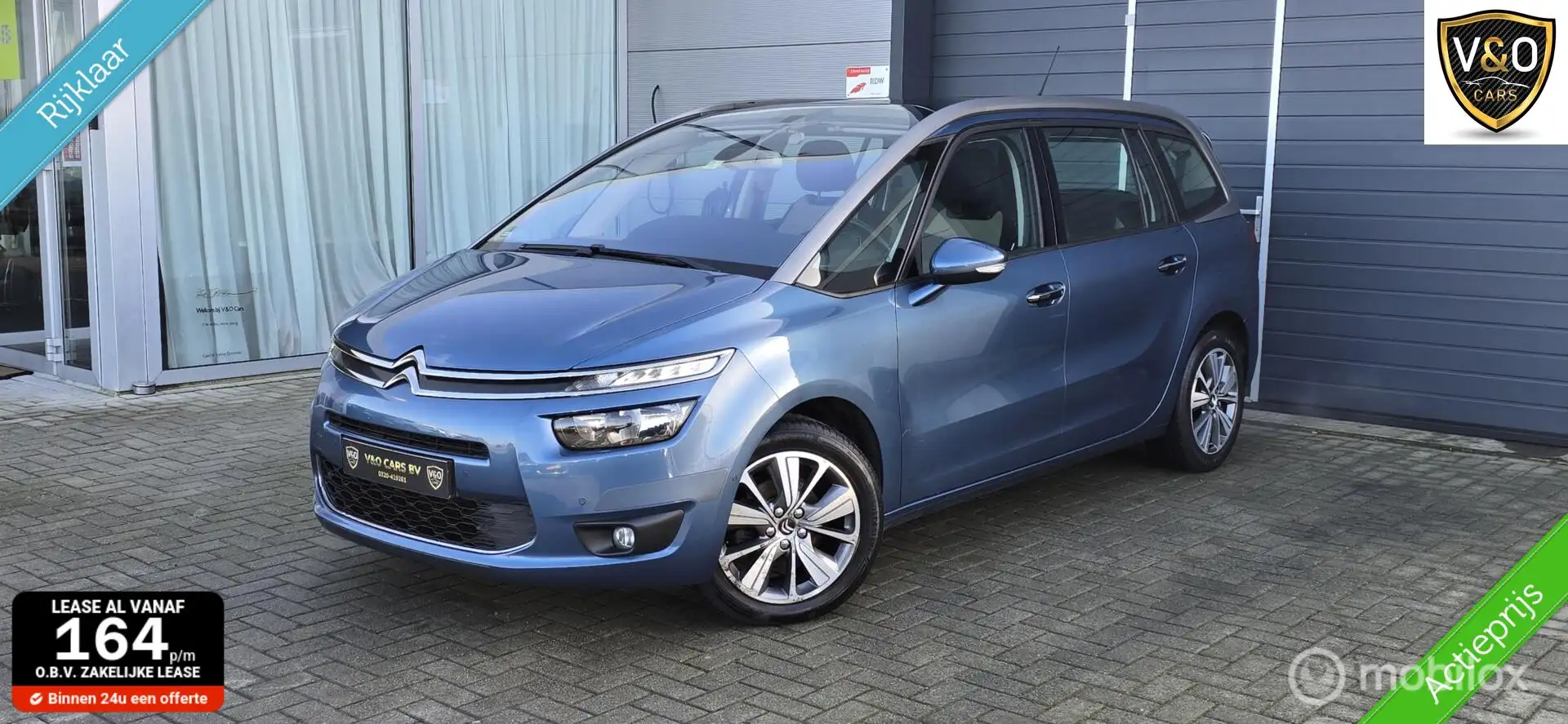 Citroen Grand C4 Picasso 1.2 PureTech Business 7 PERSOONS. Bleu - 1
