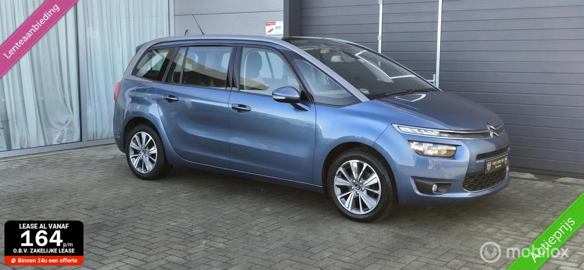 Citroen Grand C4 Picasso 1.2 PureTech Business 7 PERSOONS. Bleu - 2