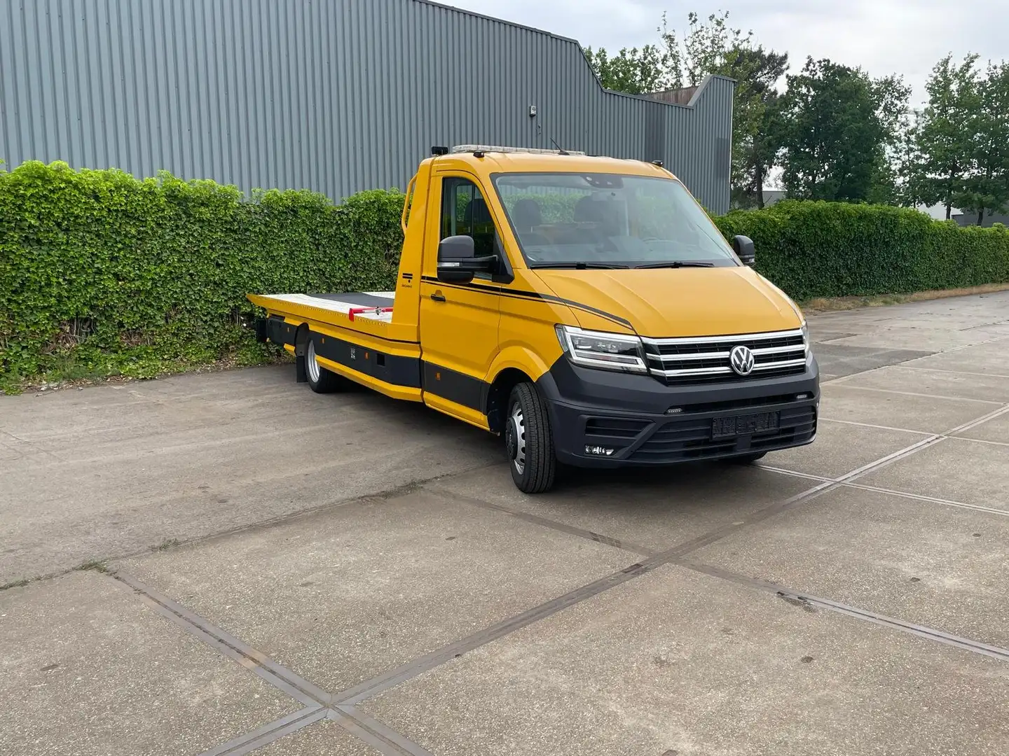 Volkswagen Crafter 2.0l TDI DSG 176PK Takelwagen DECARAD Geel - 2