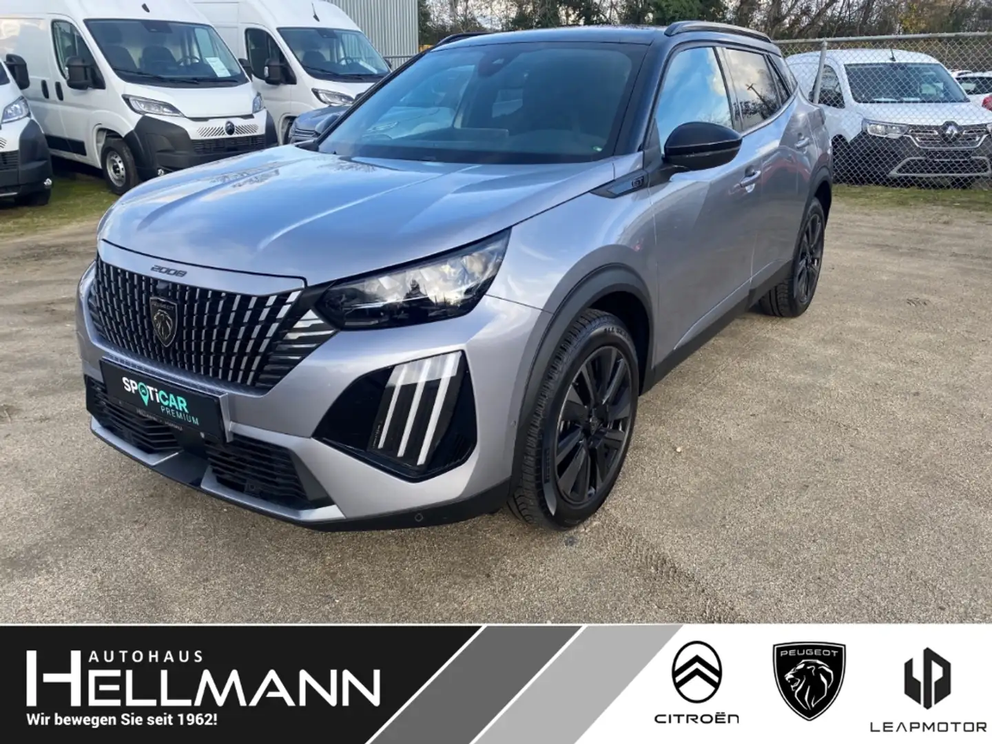 Peugeot 2008 GT PureTech 130 EAT8 *Navi*Sitzheizung*Kamera* Grau - 1