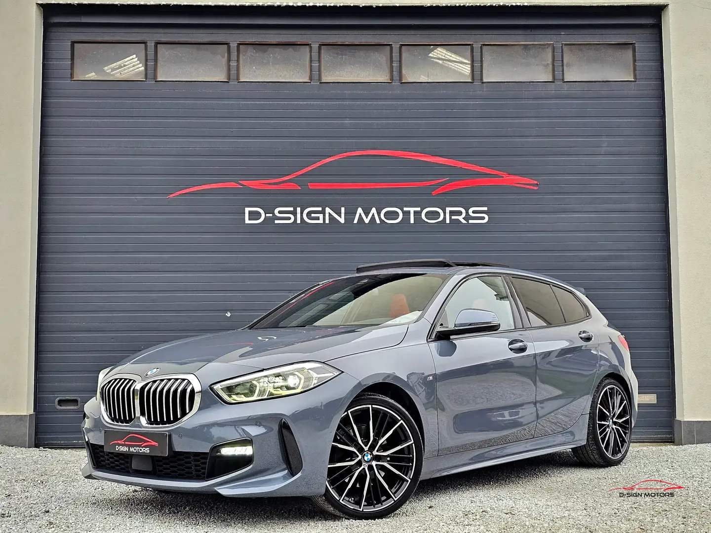 BMW 118 iA (140ch) M SPORT PACK 2019 130.000km 1er PROP !! Grigio - 1