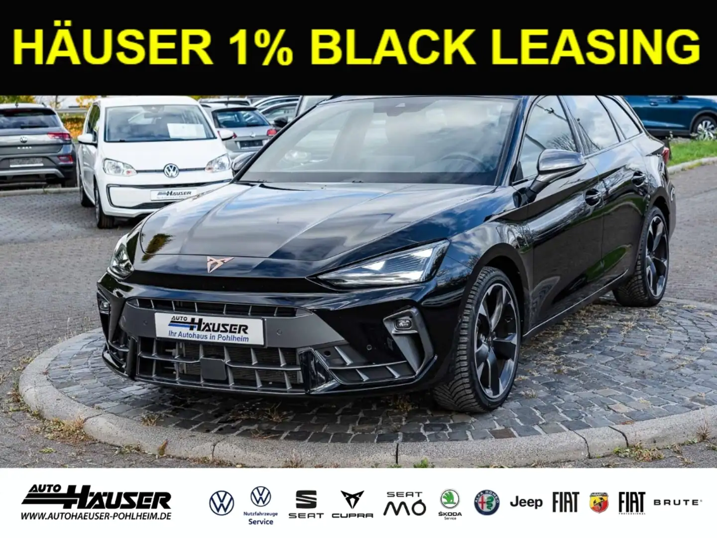 CUPRA Leon Sportstourer 1.5 eTSI DSG EL. HECKKL. NAVI KAMERA Schwarz - 1