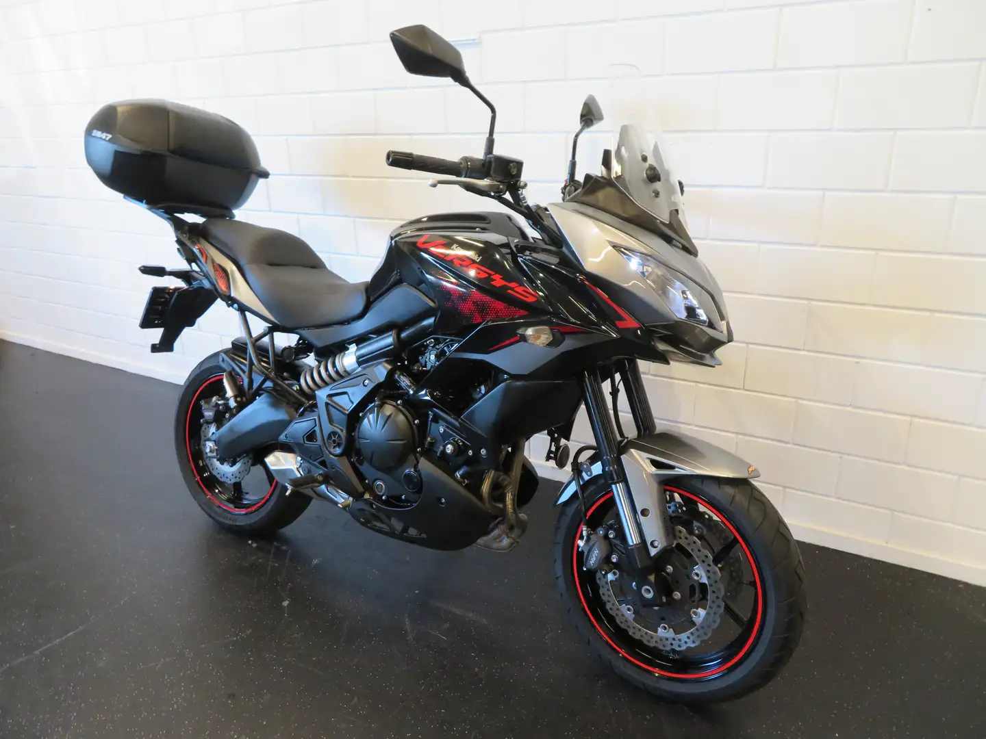 Kawasaki Versys 650 ABS TOP-CASE NIEUWSTAAT! Zwart - 2