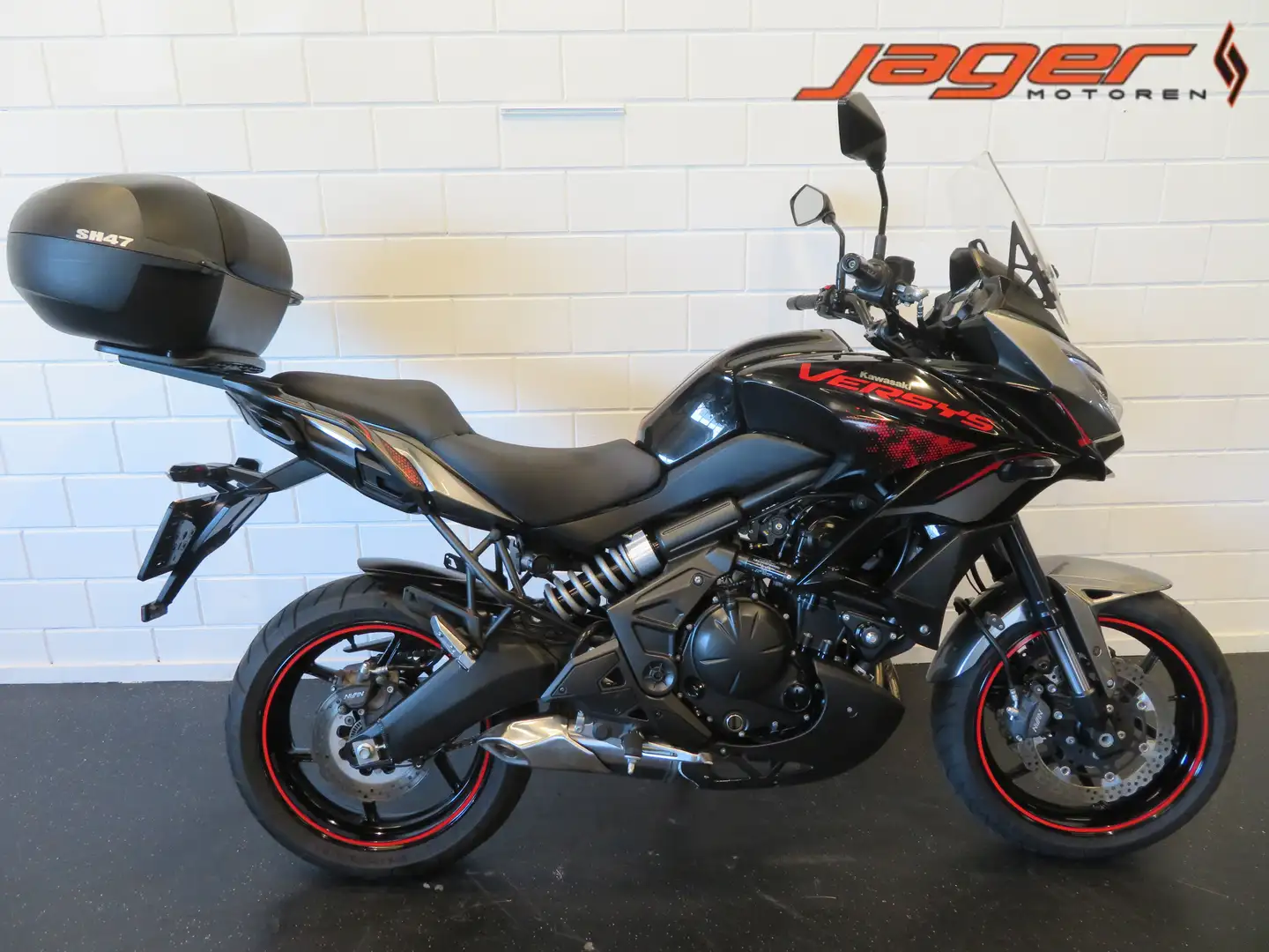 Kawasaki Versys 650 ABS TOP-CASE NIEUWSTAAT! Zwart - 1