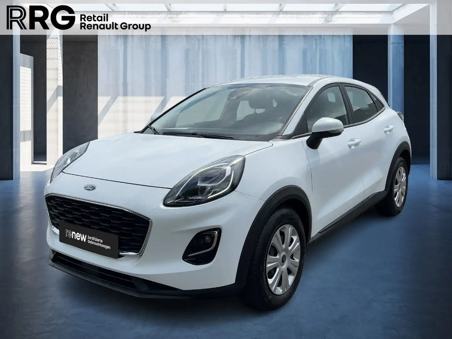 Ford Puma 1.0 EcoBoost Cool&Connect S/S Klima Weiß - 1