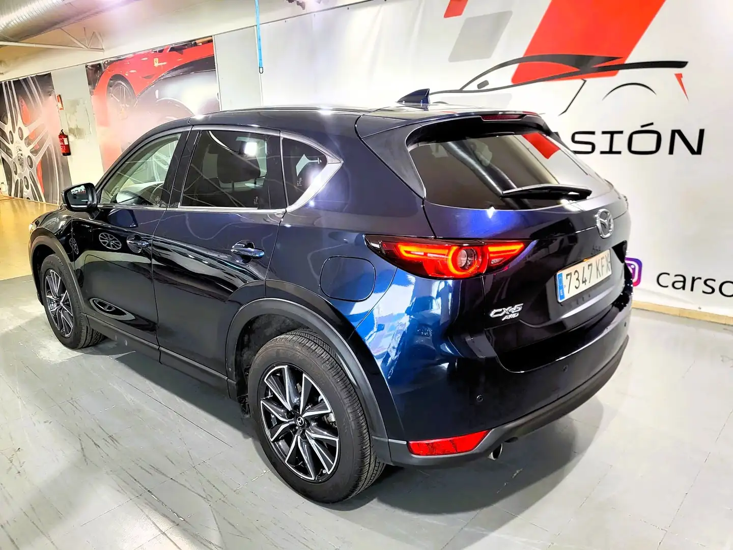 Mazda CX-5 2.2D Zenith 4WD Aut. 129Kw Bleu - 2