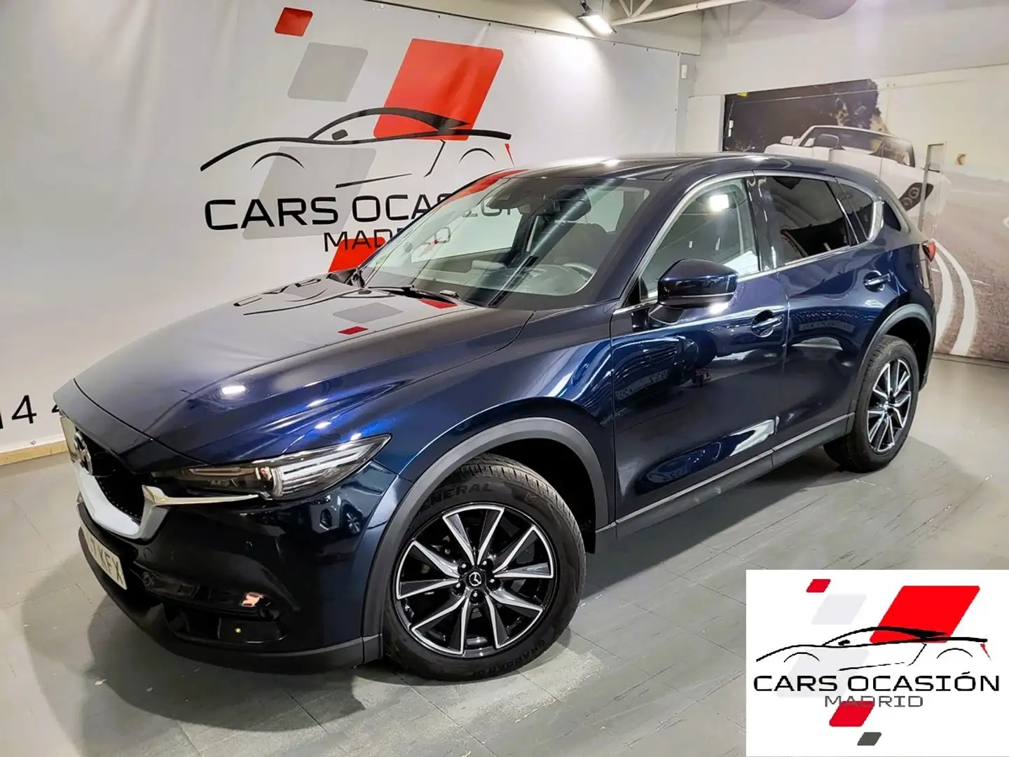 Mazda CX-5 2.2D Zenith 4WD Aut. 129Kw Bleu - 1