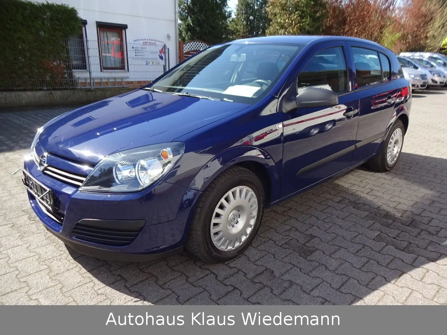 Opel Astra H 1.4 Limousine - 2.Hd./orig. erst 97 TKM Blau - 1