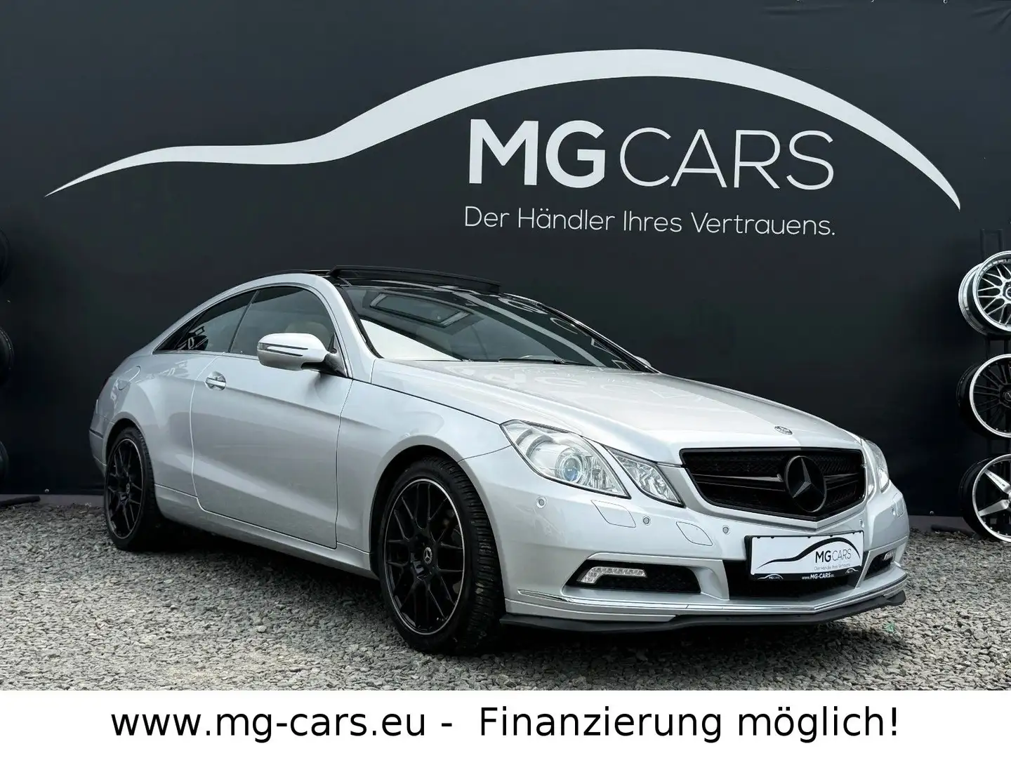 Mercedes-Benz E 250 ~CGI~Coupe~Sport~95TKM~Bi-Xenon~Panorama! Argintiu - 2