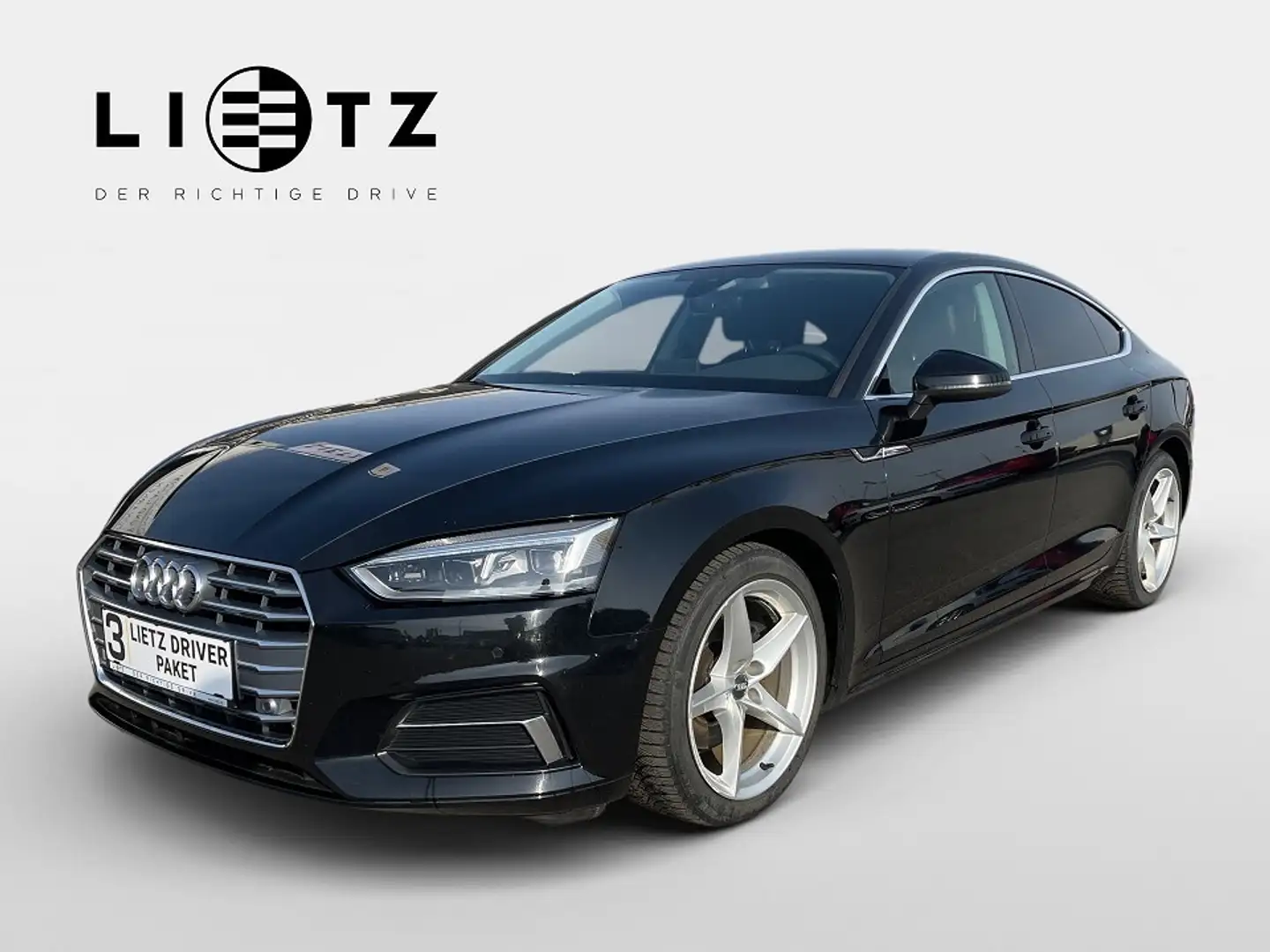 Audi A5 Sportback 2,0 TFSI Schwarz - 1