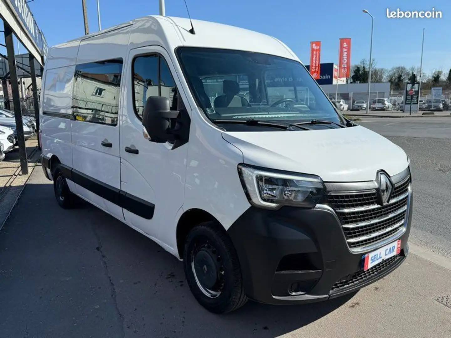Renault Master 2.3 bluedci 135 Cabine approfondie 7 places Blanc - 2