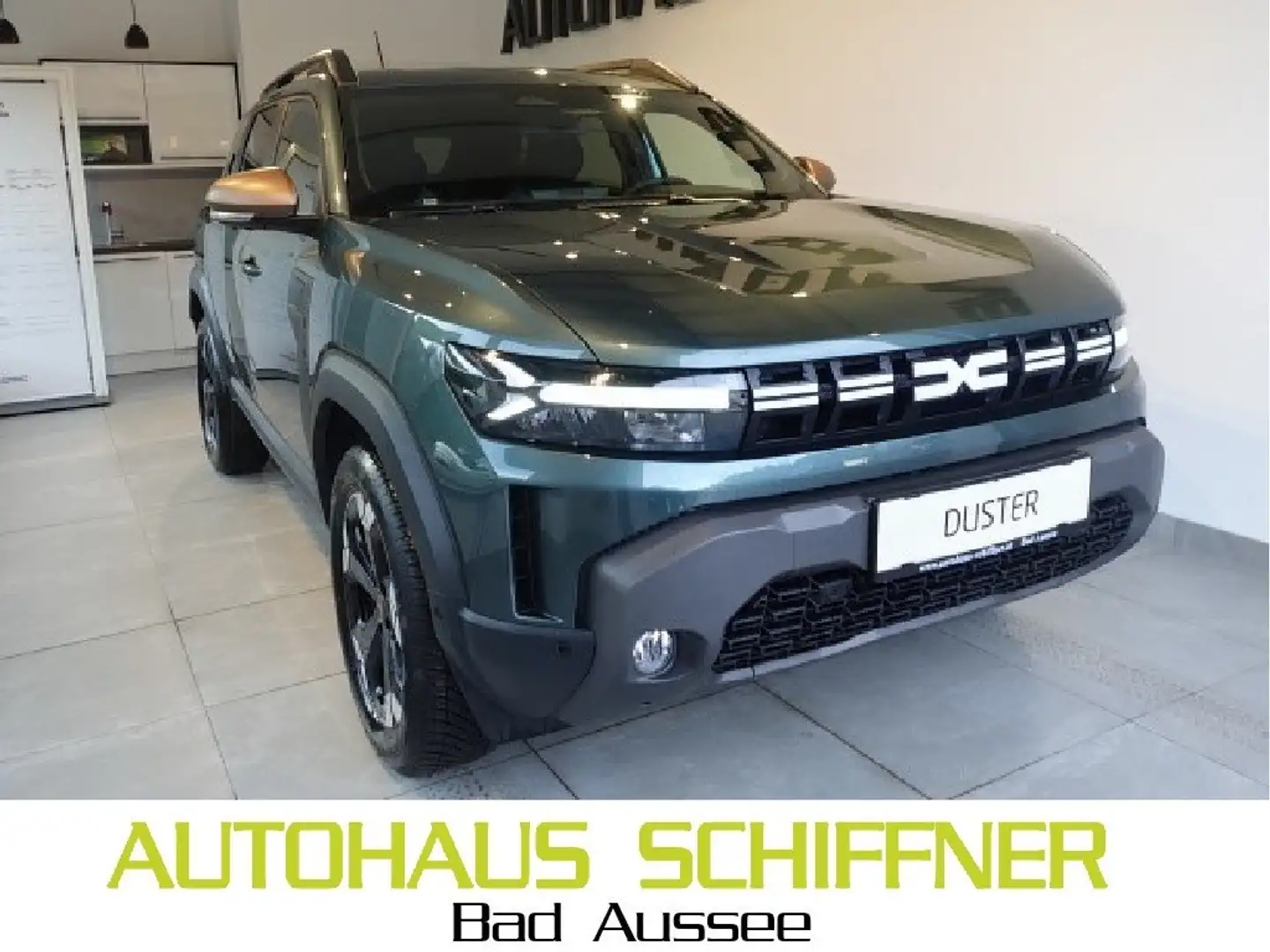 Dacia Duster Extreme TCe 130 mHev 4x4 Grün - 1