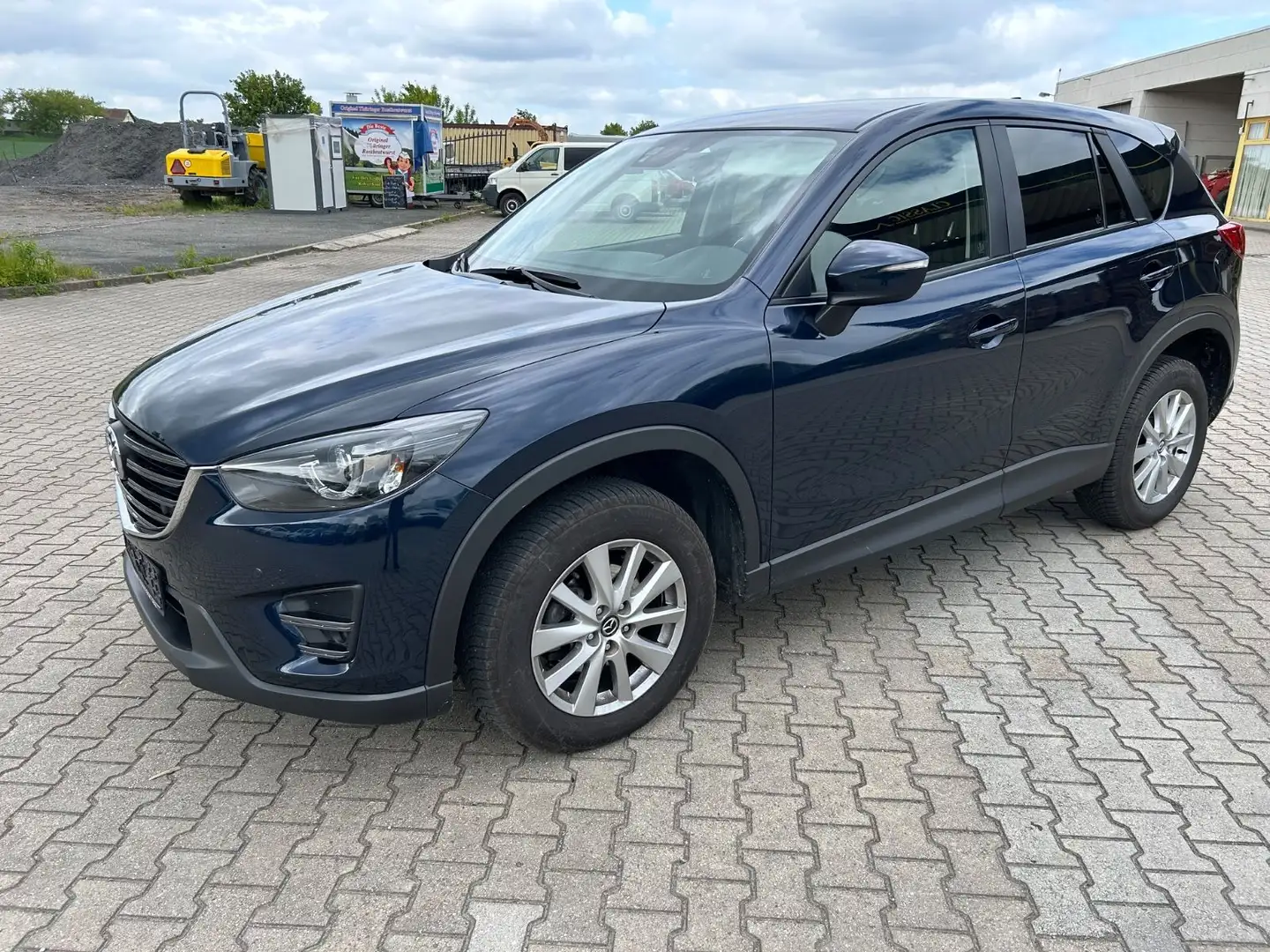 Mazda CX-5 Sky Active Xenon,Navi,Scheckheft,2 Hand,AHK Modrá - 1