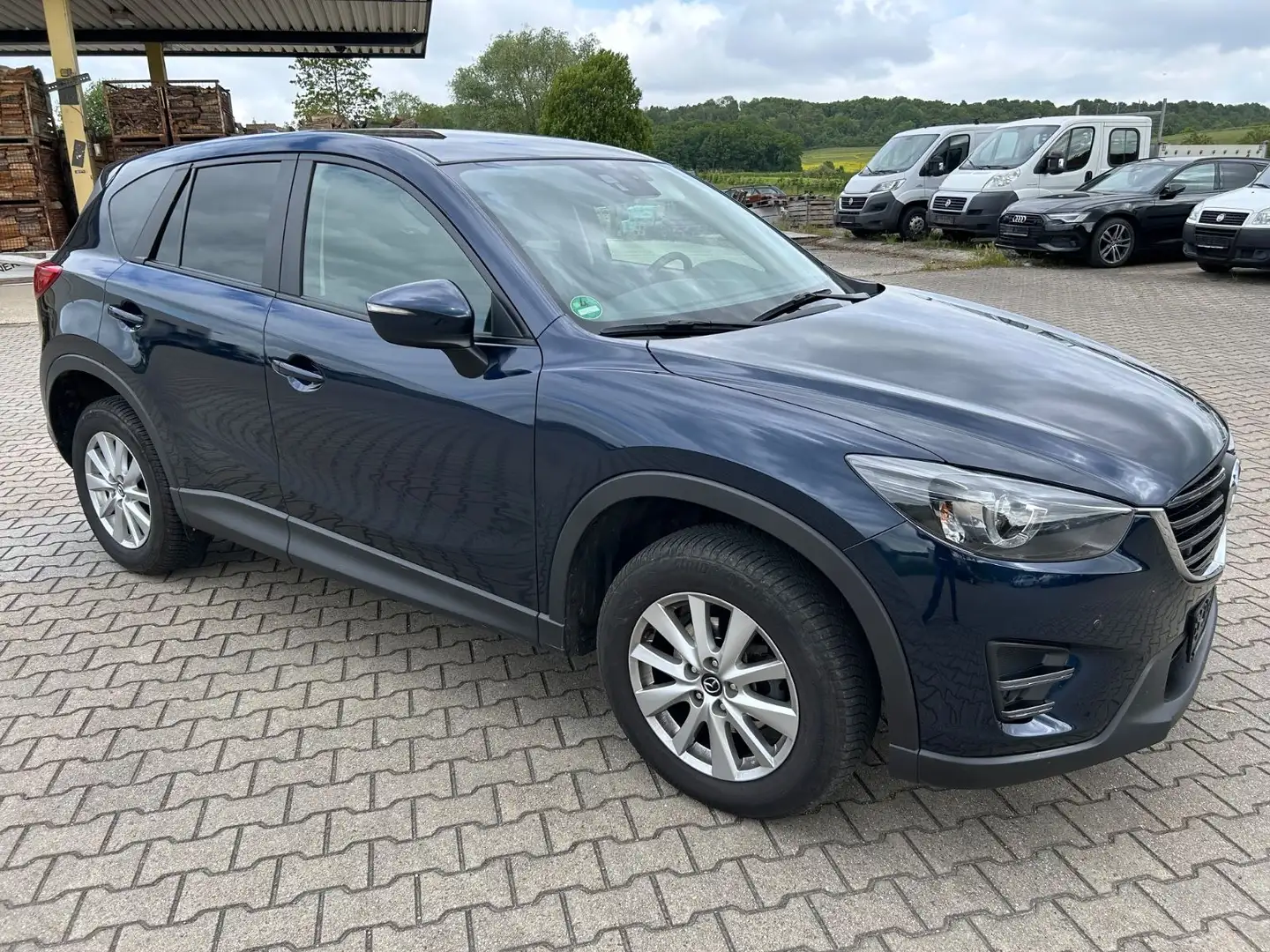 Mazda CX-5 Sky Active Xenon,Navi,Scheckheft,2 Hand,AHK Modrá - 2