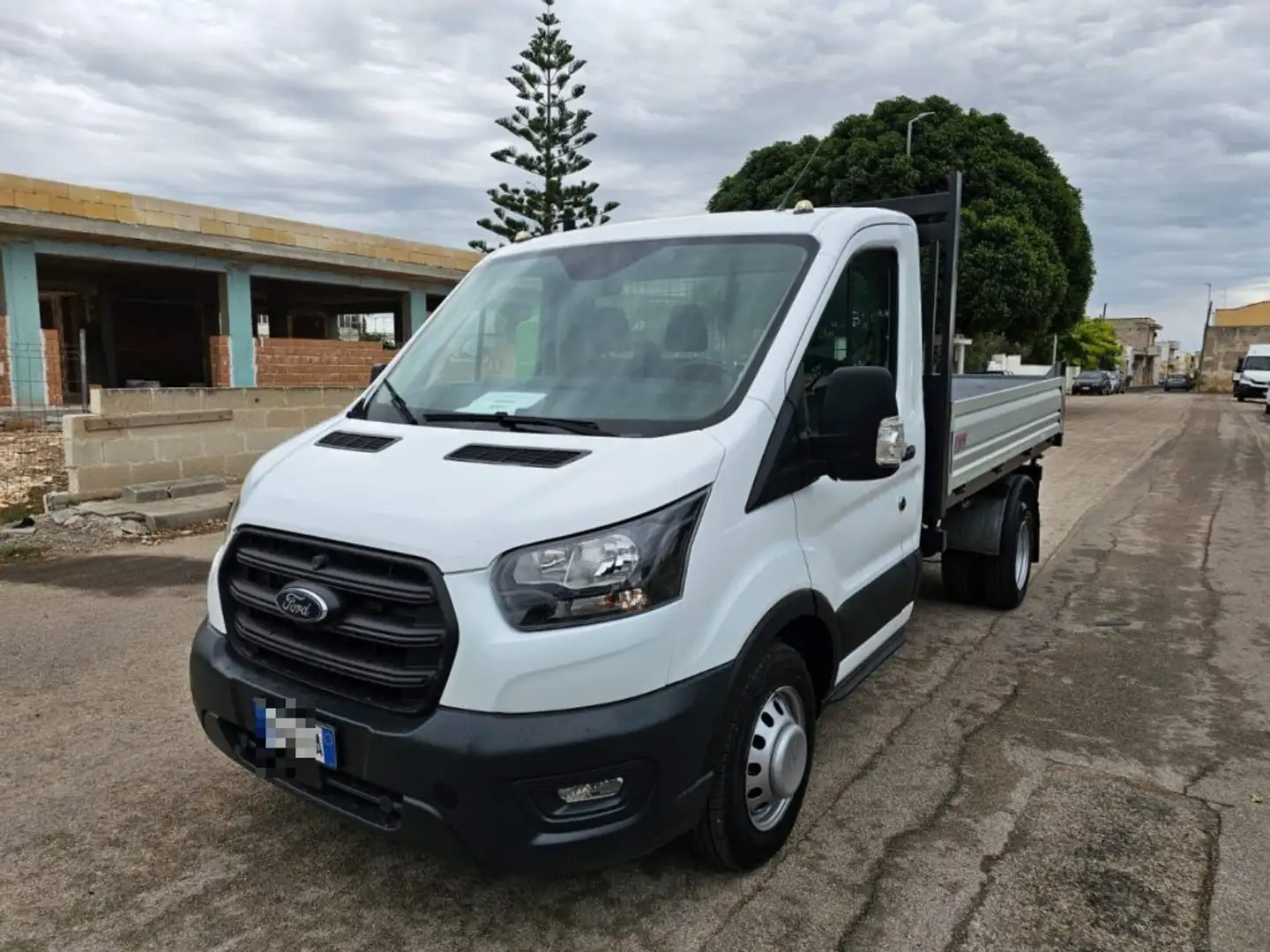 Ford Transit 350 2.0TDCi EcoBlue 130CV CASSONE RIBALTABILE Bianco - 2
