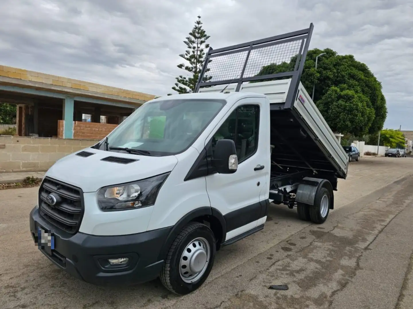 Ford Transit 350 2.0TDCi EcoBlue 130CV CASSONE RIBALTABILE Bianco - 1