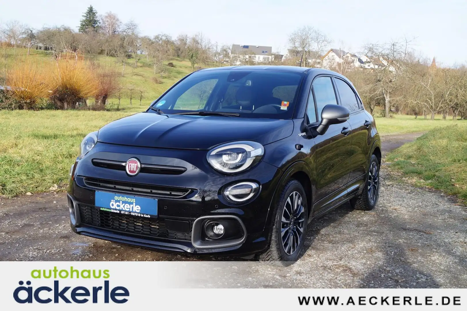 Fiat 500X Sport I Magic-Eye I X-Tech I Navi I Sitzheizung I Schwarz - 1