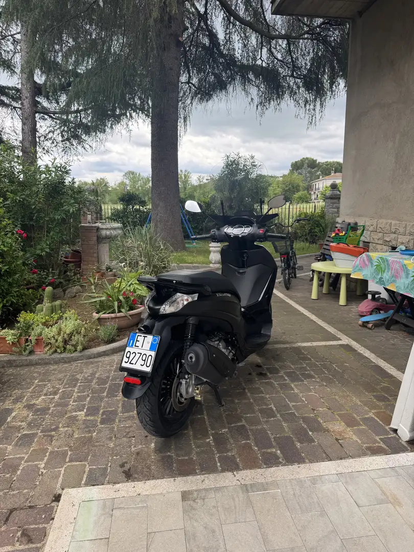 Piaggio Beverly 300 MATT BLACK - ABS Negru - 2