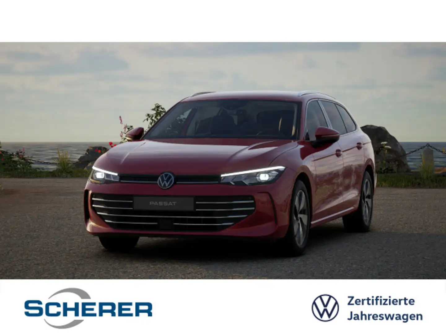 Volkswagen Passat Variant Business 2.0 TDI DSG 360° ACC AHK Rot - 1