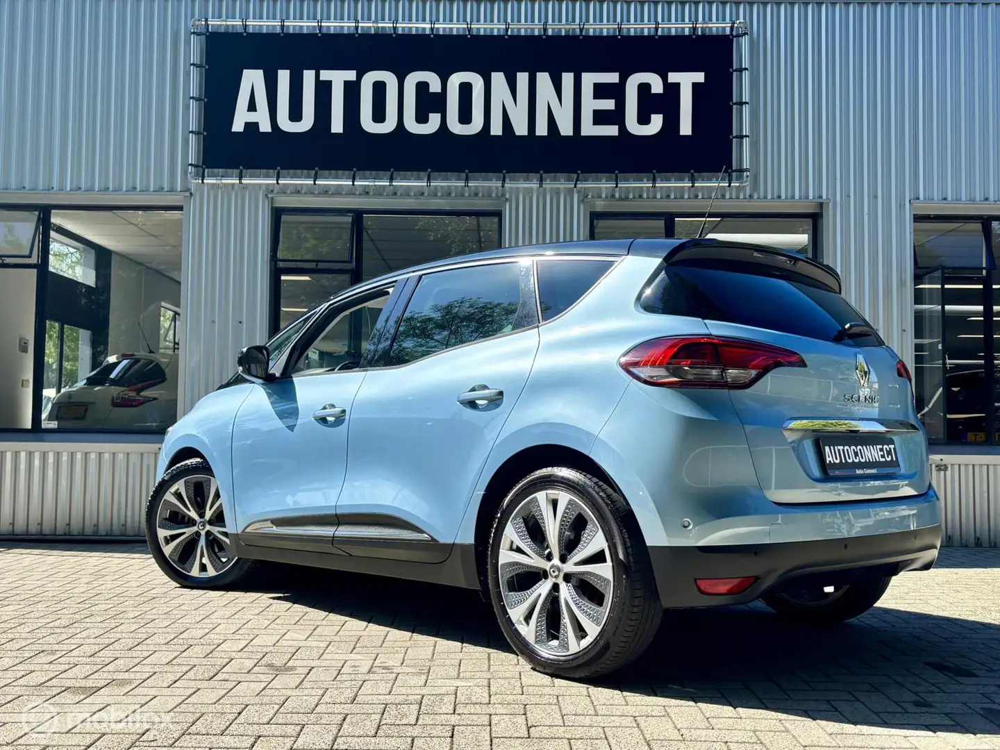 Renault Scenic 1.2 TCe 132 PK. NAVI, CAMERA, CRUISE, CLIMA, STOEL Blauw - 2