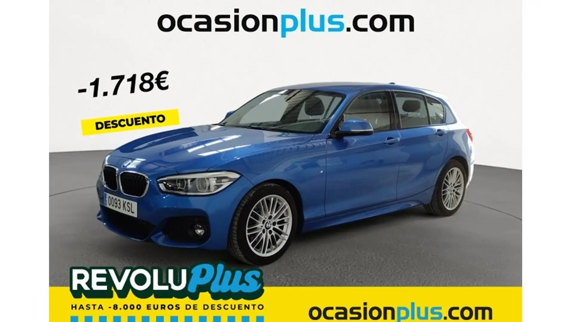 BMW 116 116d Bleu - 1