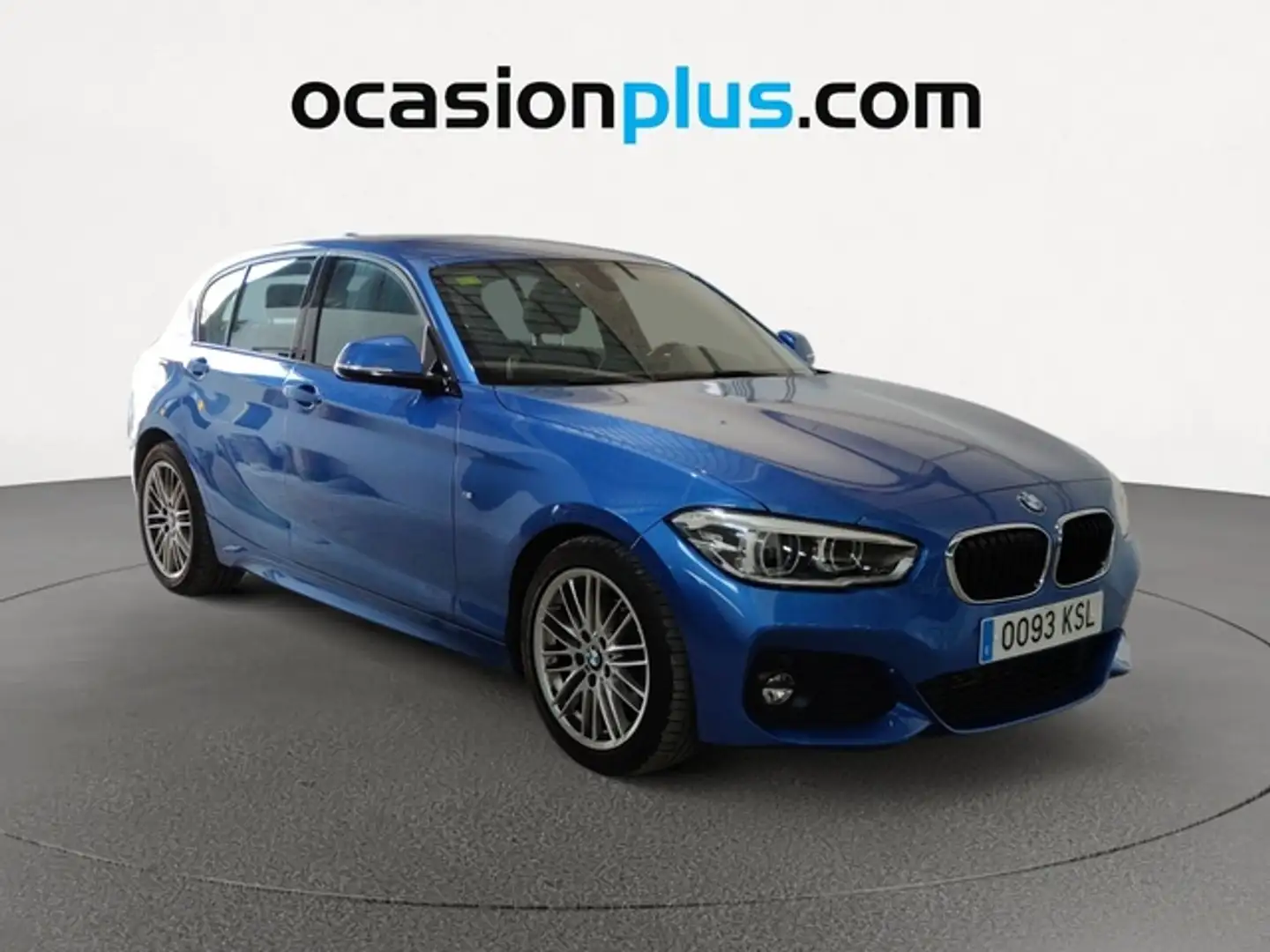 BMW 116 116d Bleu - 2
