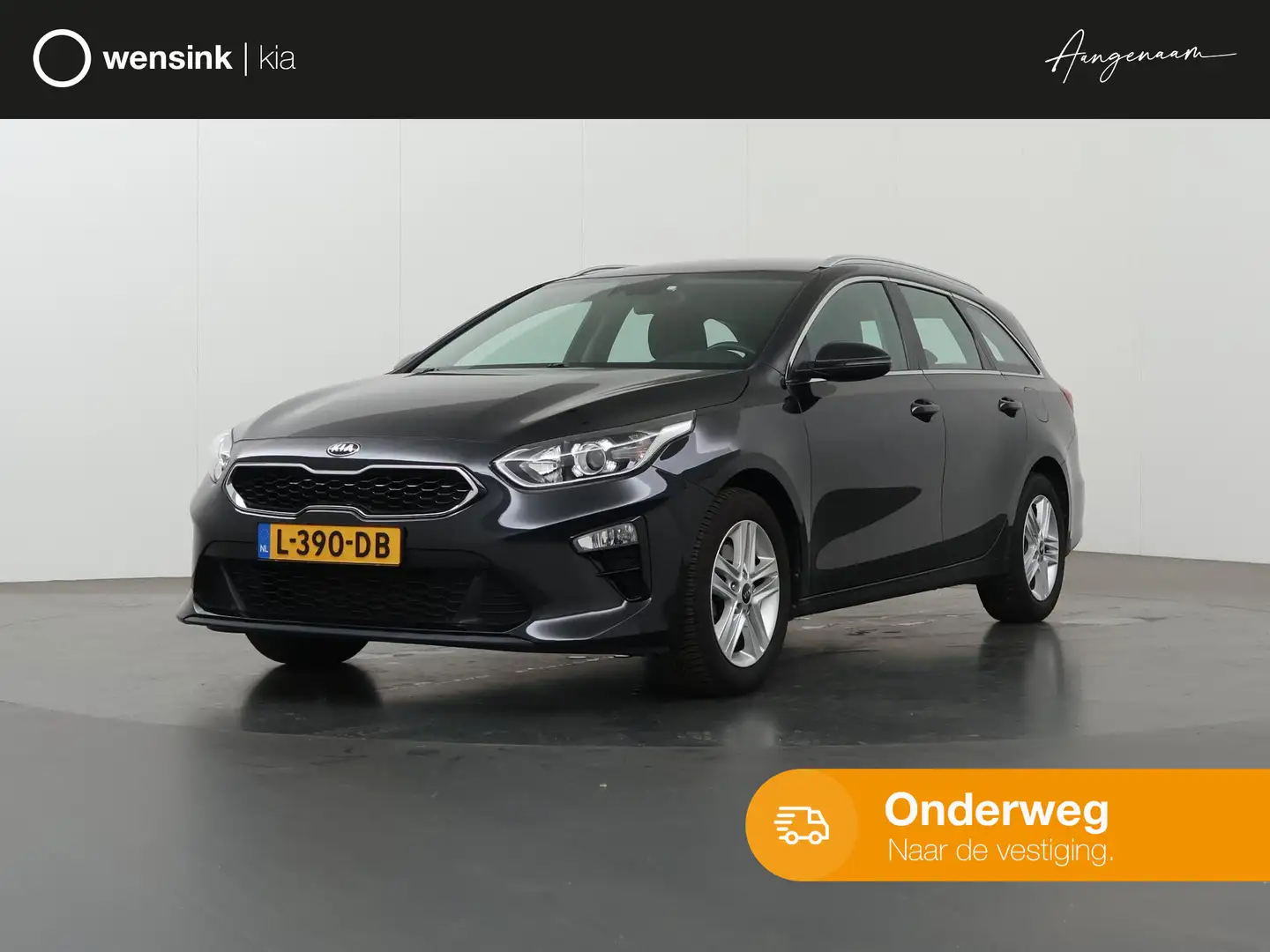 Kia Ceed SW / cee'd SW Sportswagon 1.0 T-GDi DynamicLine | Navigatie | Pa Zwart - 1